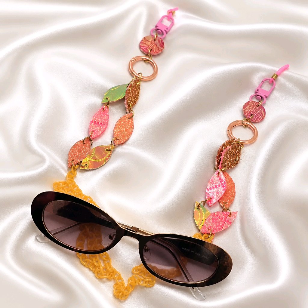 Melody - Orange Eyewear Chains