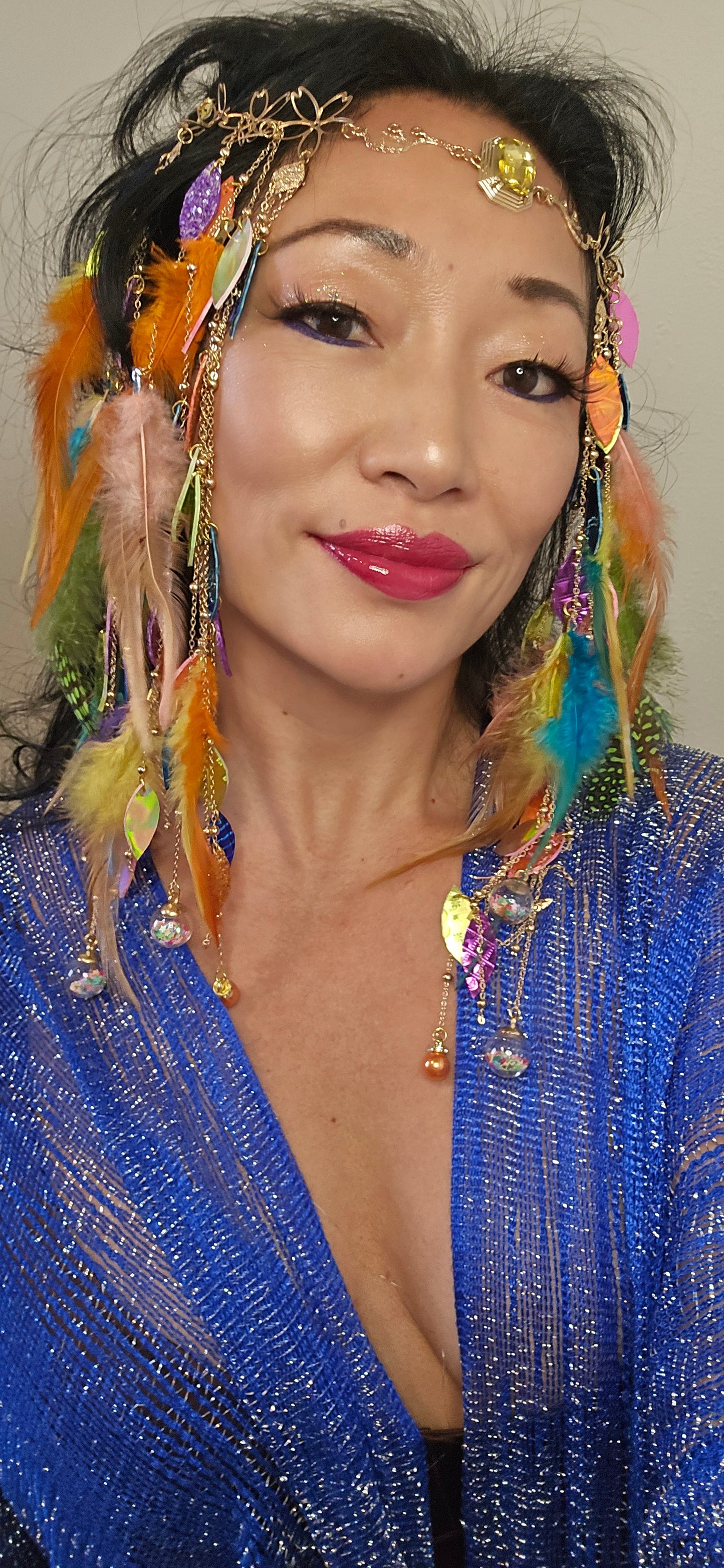 Dasha - Multicolored Bright Hair Jewelry - Shop Moxxc