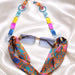 Abby - Multicolored Orange Eyewear Chain Shimmery - Shop Moxxc
