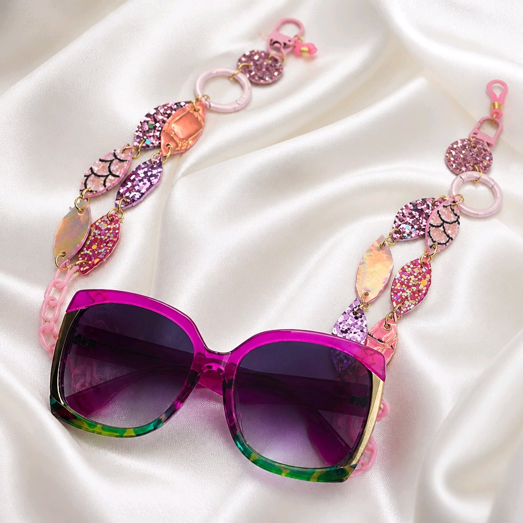 Jill - Pink Eyewear Chain