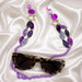 Grace - Purple Eyewear Chain
