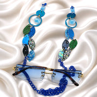 Kate - Blue Eyewear Chain