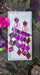 Gabi - Purple Diamond Chandelier Earrings - Shop Moxxc