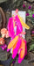 Gina - Bright Fun Butterfly Feather Earrings - Shop Moxxc