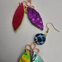 Natalia - Multicolored Animal Print Layered Necklace - Shop Moxxc