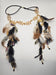 Carly - Neutral Black Feather Hair Jewelry Headpiece - Shop Moxxc