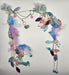 Rochelle - Pastel Feather Hair Jewelry Headpiece - Shop Moxxc