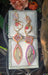 Angie - Rose Gold Shimmery Dangle Earrings - Shop Moxxc