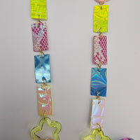 Maria - Pastel Multicolored Scarf Eyewear Chain - Shop Moxxc