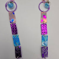 Sheila - Pastel Multicolored Scarf Eyewear Chain - Shop Moxxc