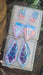 Caroline - Pastel Iridescent Geometric Long Dangle Earrings - Shop Moxxc