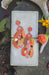 Brianna - Red Orange Lightweight Damgle Earrings