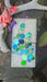 Sally - Blue Green Round Dangle Earrings