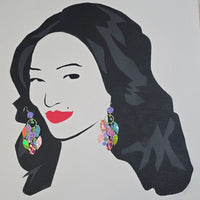 Rosanne - Pastel Multicolored Layered Earrings