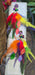 Cassie - Rainbow Feather Earrings