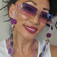 Grace - Purple Eyewear Chain