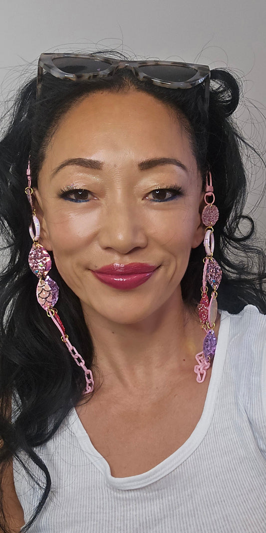 Jill - Pink Eyewear Chain