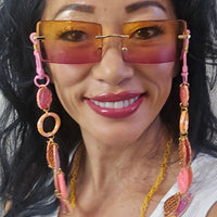 Melody - Orange Eyewear Chains