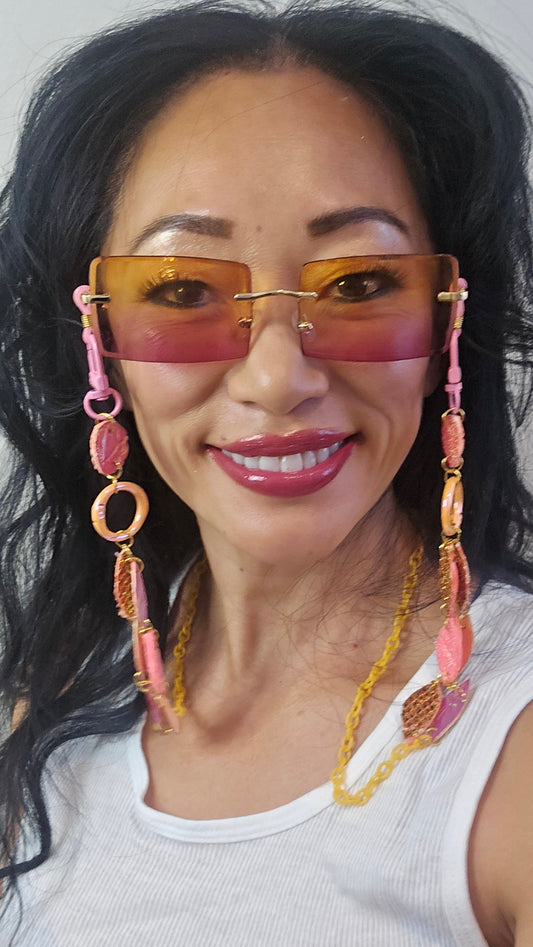 Melody - Orange Eyewear Chains