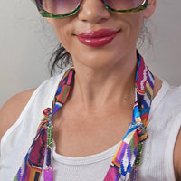 Beverly - Multicolored Bright Scary Eyewear Chain
