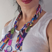 Beverly - Multicolored Bright Scary Eyewear Chain