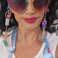 Ginger - Blue Scarf Eyewear Chain