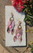 Lyza - Pink Iridescent Chandelier Earrings