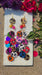 Brenda - Rainbow Multicolored Animal Print Earrings