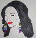 Samantha - Purple Multicolored Dangle Earrings