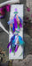 JoAnna - Blue Purple Feather Earrings