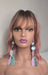 Lindsay - Pastel Iridescent Statement Earrings