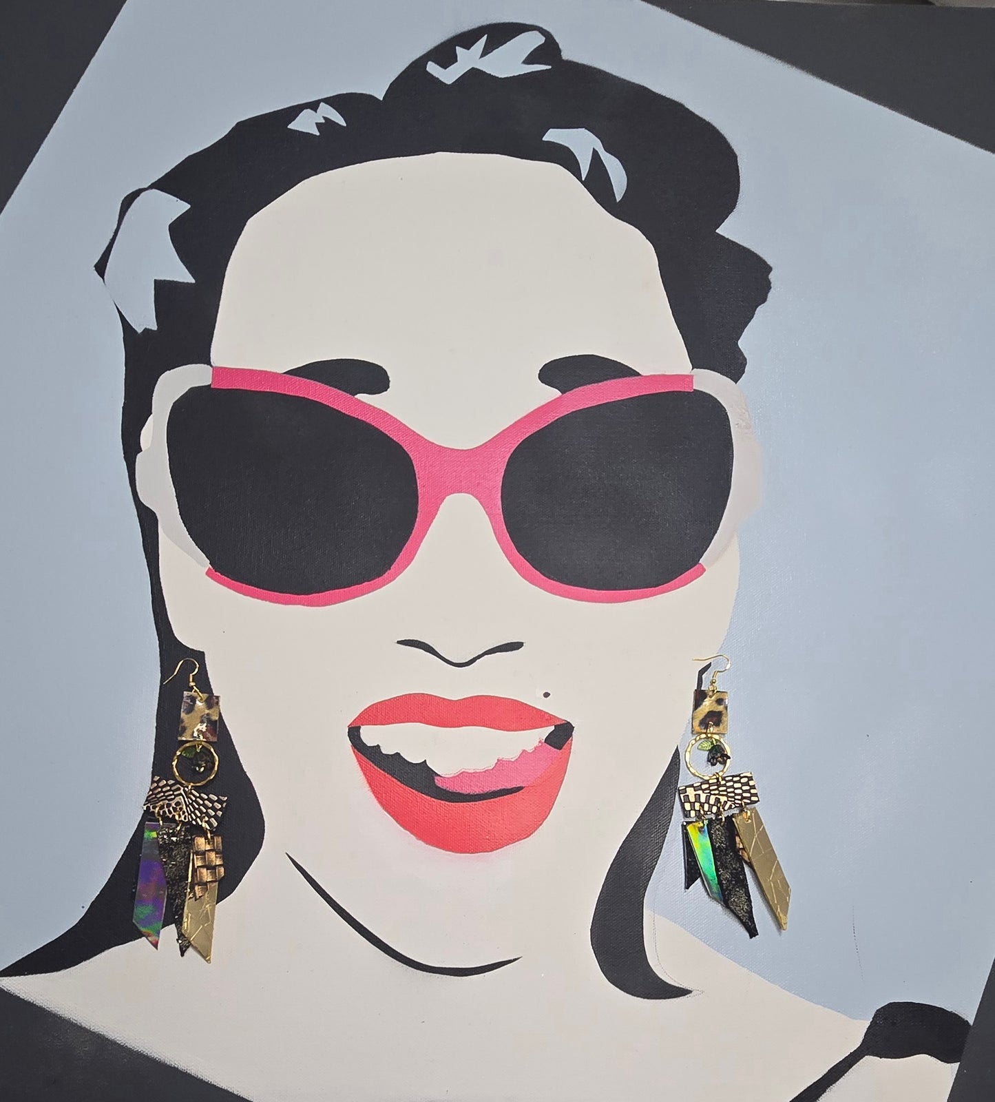 Laurel - Gold Fringe Earrings