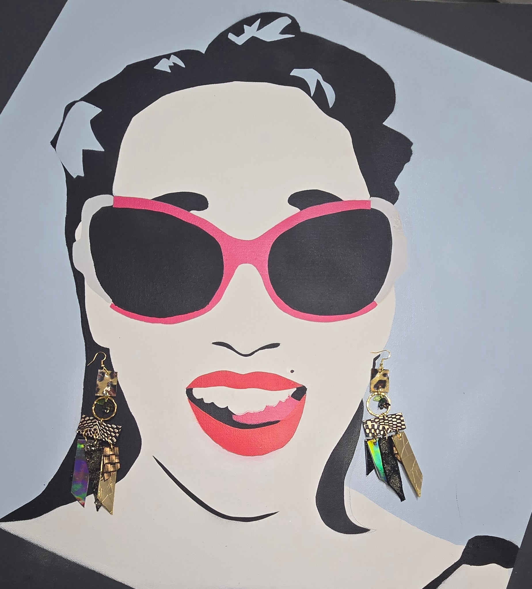 Laurel - Gold Fringe Earrings