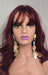 Robin - Pink White Diamond Chandelier Earrings