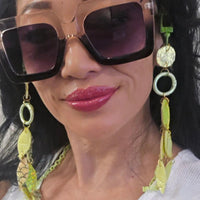Leanne - Lime Yellow Eyewear Chain