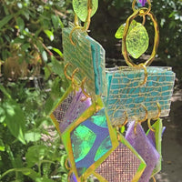 Joyce - Pastel Multicolored Fringe Earrings
