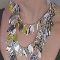 Nanci - Multicolored Long Layered Necklace