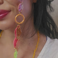 Melody - Orange Eyewear Chains