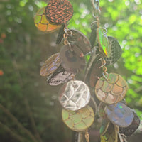 Susie - Neutral Round Dangle Earrings