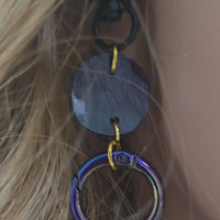 Kimi - Black Iridescent Eyewear Chain