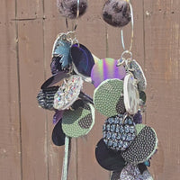 Sidney - Black Dangle Earrings