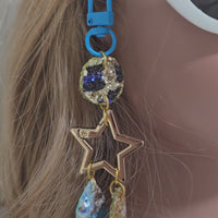 Emily - Blue Star Eyeglass Chain