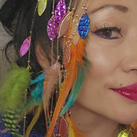 Dasha - Multicolored Bright Hair Jewelry